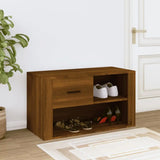 Meuble a Chaussure Bois Brut