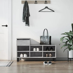Meuble a Chaussure Gris Anthracite