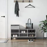 Meuble a Chaussure Gris Anthracite