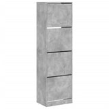 Meuble a Chaussure Gris Beton