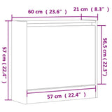 Meuble a Chaussure Gris Beton