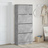 Meuble a Chaussure Gris Beton
