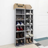 Meuble a Chaussure Gris Clair