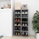 Meuble a Chaussure Gris Clair