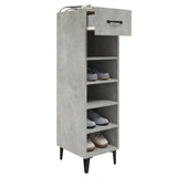 Meuble a Chaussure Gris Fonce