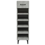Meuble a Chaussure Gris Fonce