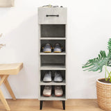 Meuble a Chaussure Gris Fonce