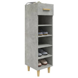 Meuble a Chaussure Gris Fonce