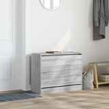 Meuble a Chaussure Gris Laque