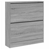 Meuble a Chaussure Gris Laque