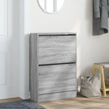 Meuble a Chaussure Gris Laque