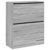 Meuble a Chaussure Gris Laque