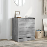Meuble a Chaussure Gris Laque