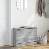 Meuble a Chaussure Gris Laque