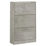 Meuble a Chaussure Laque Gris