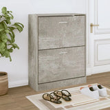 Meuble a Chaussure Laque Gris