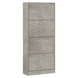 Meuble a Chaussure Laque Gris