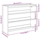 Meuble a Chaussure Largeur 80 Cm