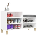 Meuble a Chaussure Metal Blanc