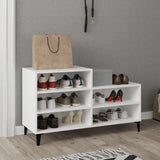 Meuble a Chaussure Metal Blanc