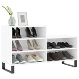 Meuble a Chaussure Metal Blanc