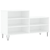 Meuble a Chaussure Metal Blanc