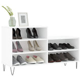 Meuble a Chaussure Metal Blanc