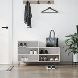 Meuble a Chaussure Metal Blanc