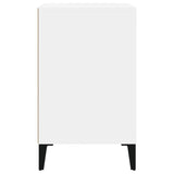 Meuble a Chaussure Metal Blanc
