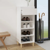Meuble a Chaussure Metallique Blanc
