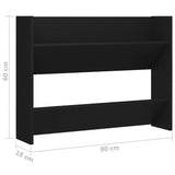 Meuble a Chaussure Noir Hauteur 90 Cm