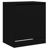 Meuble a Chaussures 3 Portes Noir avec étagère
