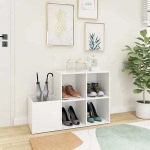 Meuble à Chaussures Blanc pas Cher