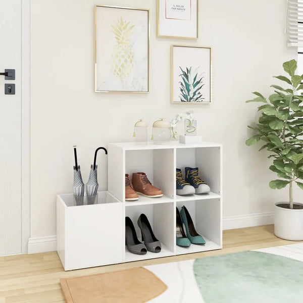Meuble à Chaussures Blanc pas Cher