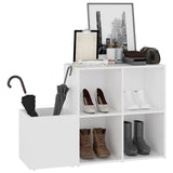 Meuble à Chaussures Blanc pas Cher