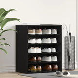 Meuble à Chaussures en Bois Noir