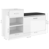 Meuble Banc Chaussure Entree