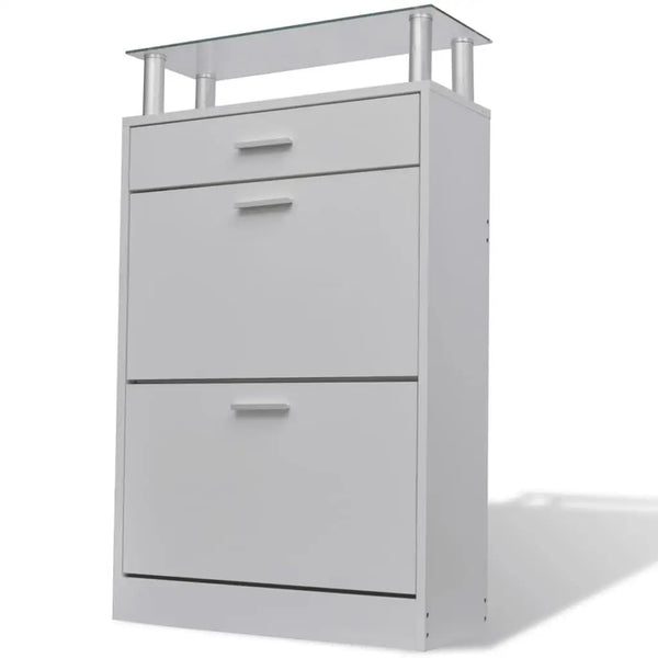 Meuble Blanc a Chaussure