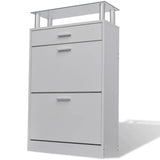 Meuble Blanc a Chaussure