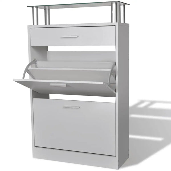 Meuble Blanc a Chaussure