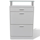 Meuble Blanc a Chaussure