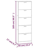 Meuble Chaussure 4 Portes