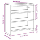 Meuble Chaussure 60 Cm