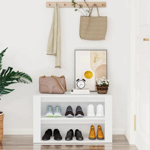 Meuble Chaussure Banc Blanc