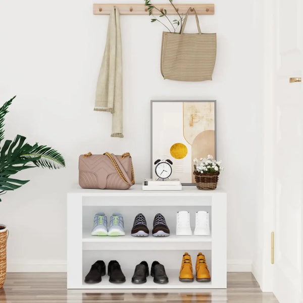 Meuble Chaussure Banc Blanc