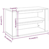 Meuble Chaussure Banc Blanc