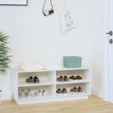 Meuble Chaussure Blanc Bois