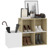 Meuble Chaussure Blanc pas Cher
