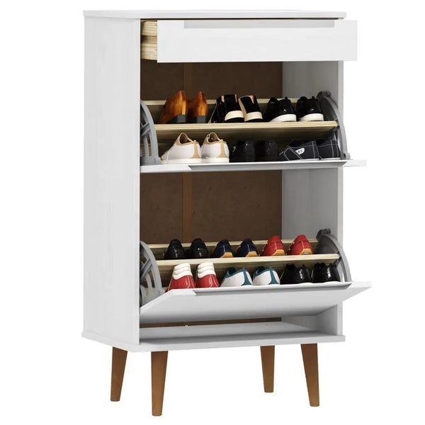 Meuble Chaussure Bois Blanc