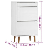 Meuble Chaussure Bois Blanc